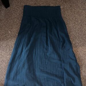 Old Navy Dark Teal Maxi Skirt